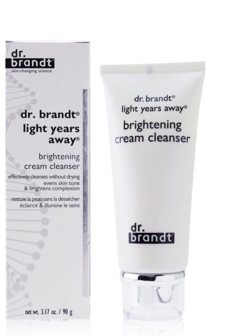 Dr. Brandt Brightening Cream Cleanser - White